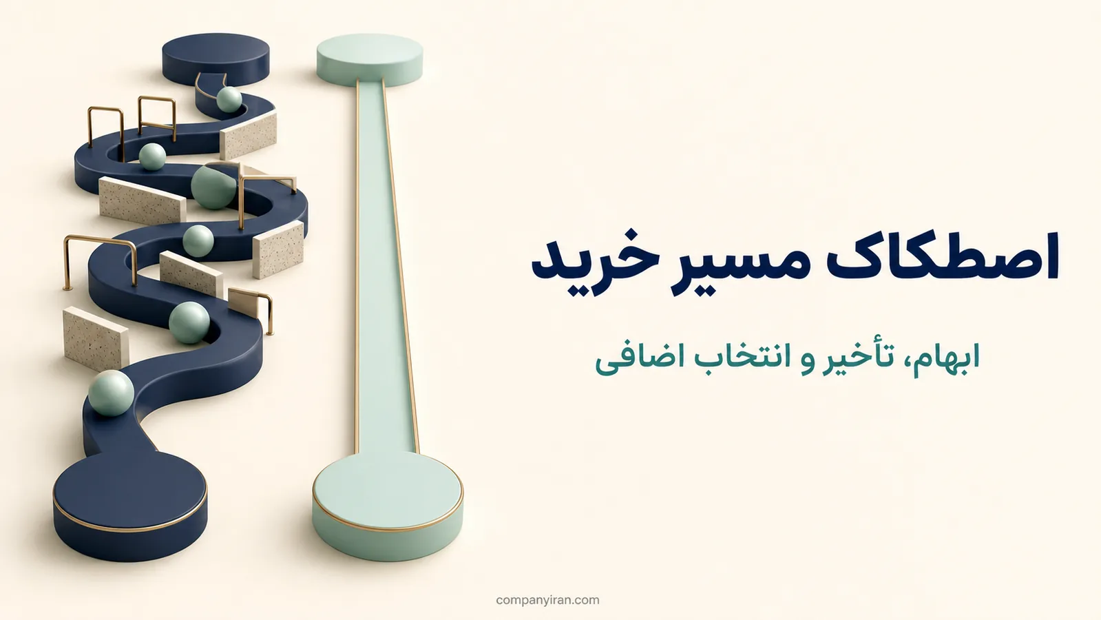 مقایسه مسیر خرید پیچیده با تجربه مستقیم و کم‌اصطکاک